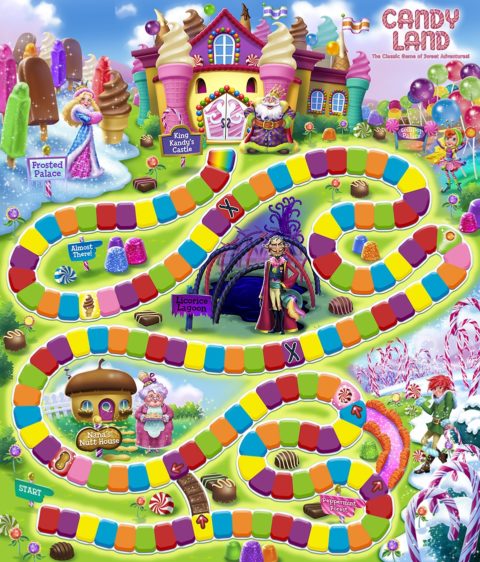 Candy-Land-game-board | Mendola Artists Representatives