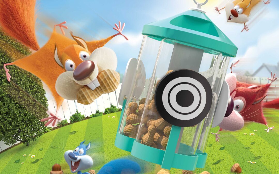 Flying Squirrels Feeder Frenzy